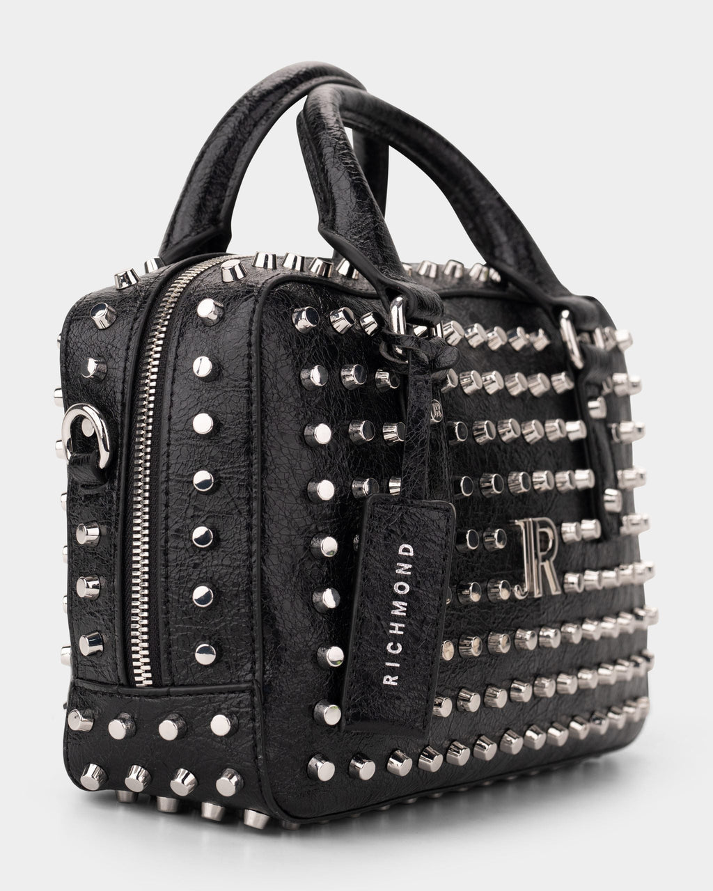 John Richmond Hutes Trunk Bag | RWA25157BOAPX-Black