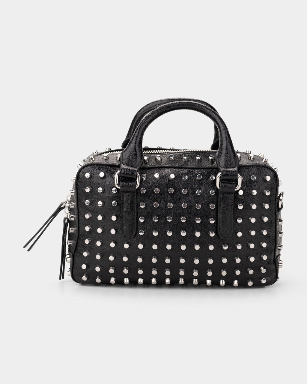 John Richmond Hutes Trunk Bag | RWA25157BOAPX-Black