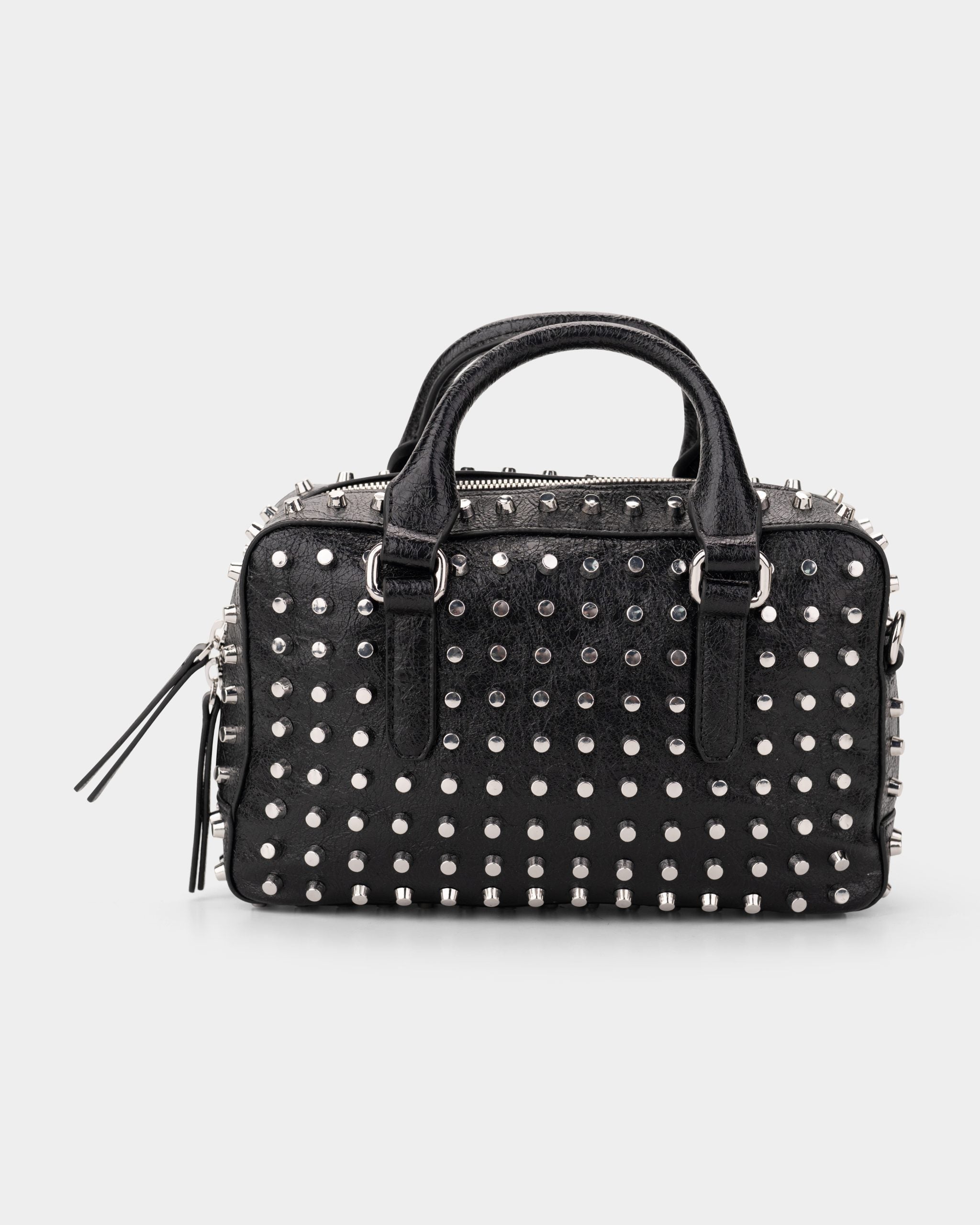 John Richmond Hutes Trunk Bag | RWA25157BOAPX-Black