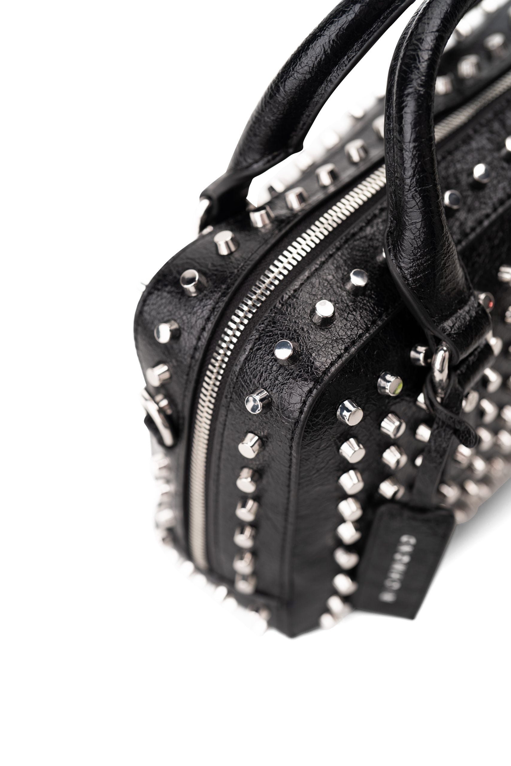 John Richmond Hutes Trunk Bag | RWA25157BOAPX-Black