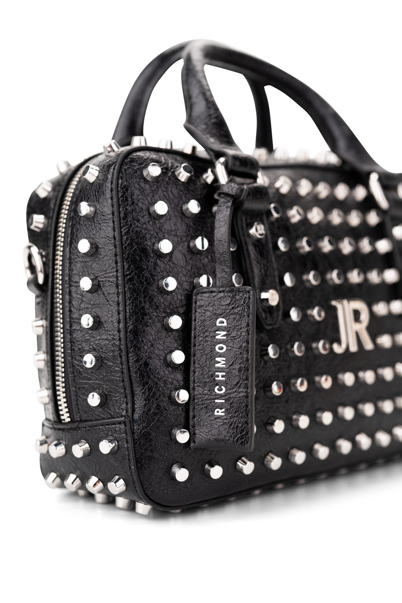 John Richmond Hutes Trunk Bag | RWA25157BOAPX-Black
