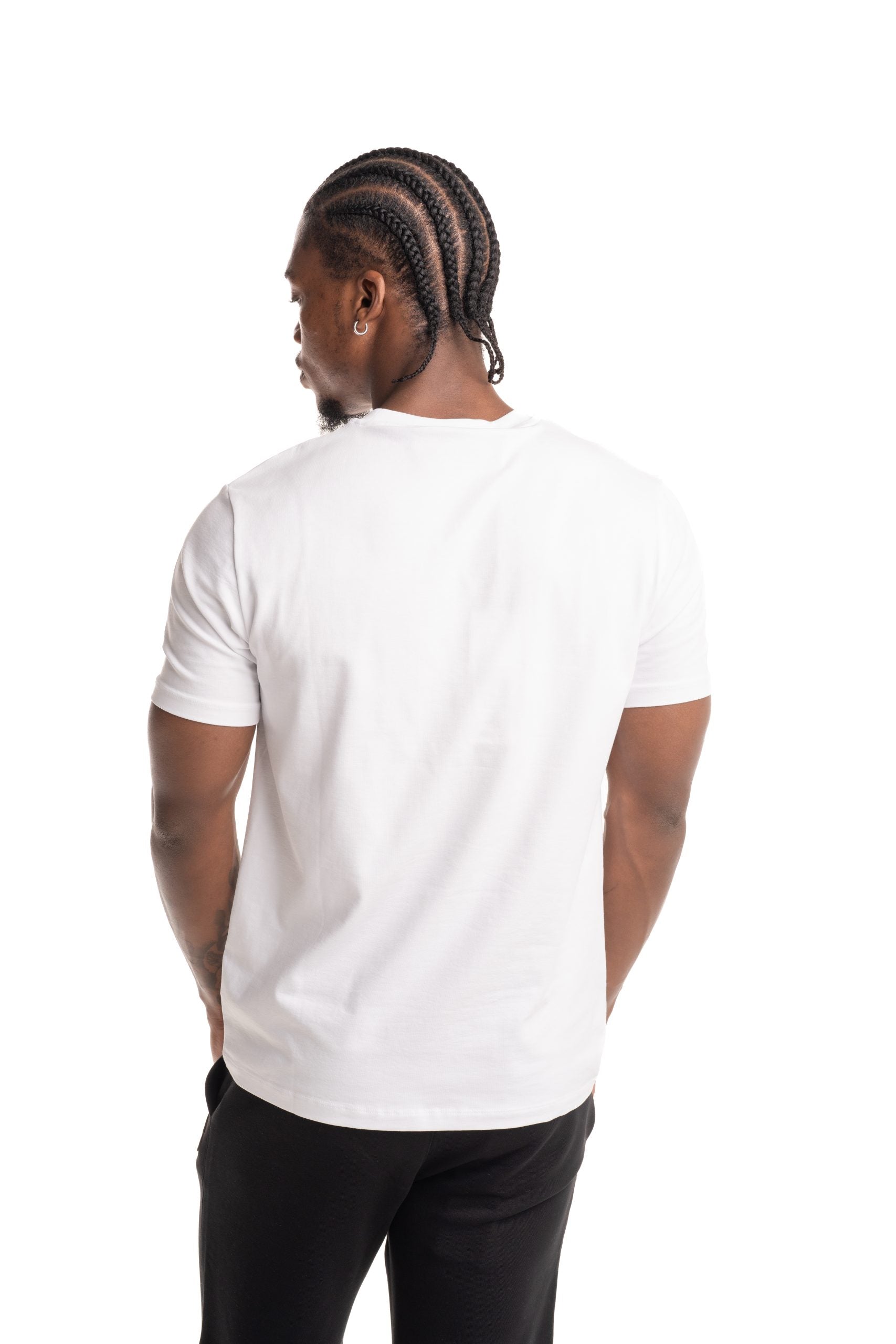 (Core) Karl Lagerfeld Mens Crewneck T Shirt White | 755780500235-10
