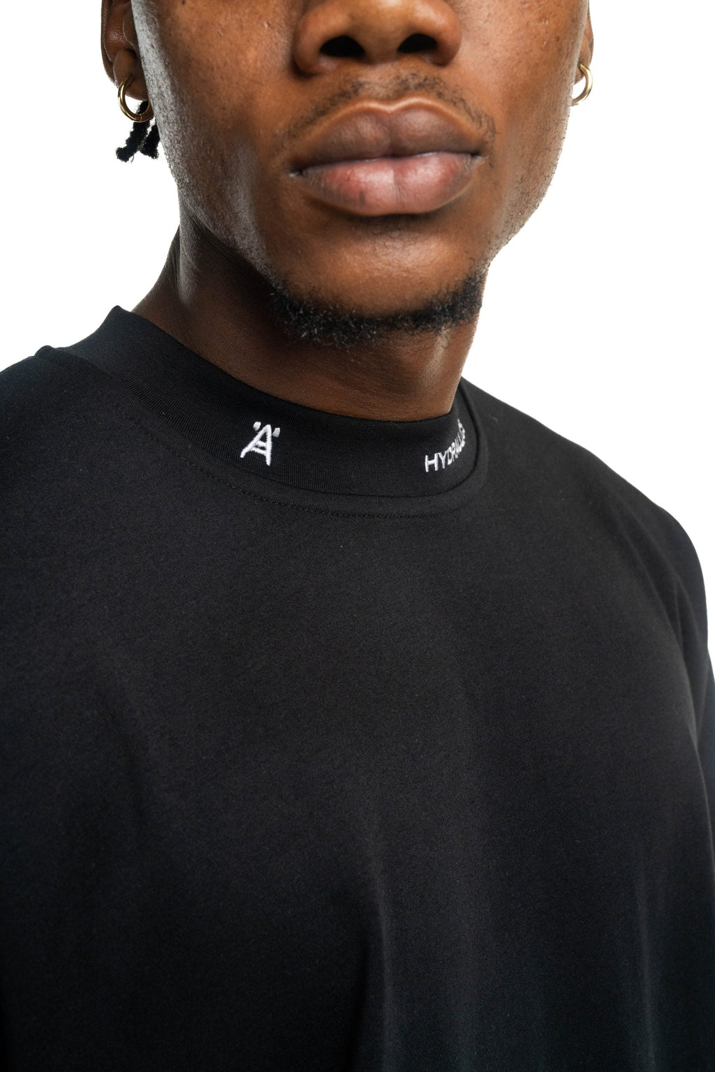 Hydraulics x Anywhere In Your City Super Oversized Tee Black