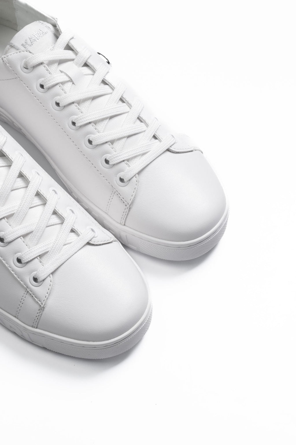 (Core) Karl Lagerfeld Men's Kupsole III NFT Pin Lo Lace White Lthr/Mono | KL95326-01W