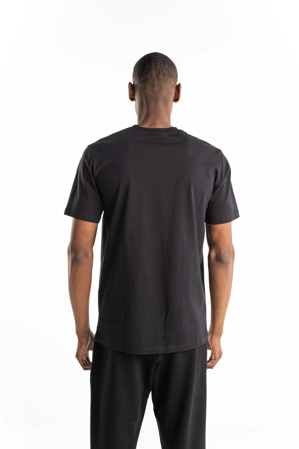 (Core) BALR Men's Brand Straight T Shirt | B1112.1048-Jet Black