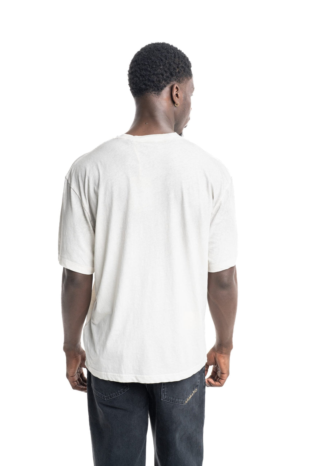 Axel Arigato Men's Distort Light T Shirt White | A3543002-White