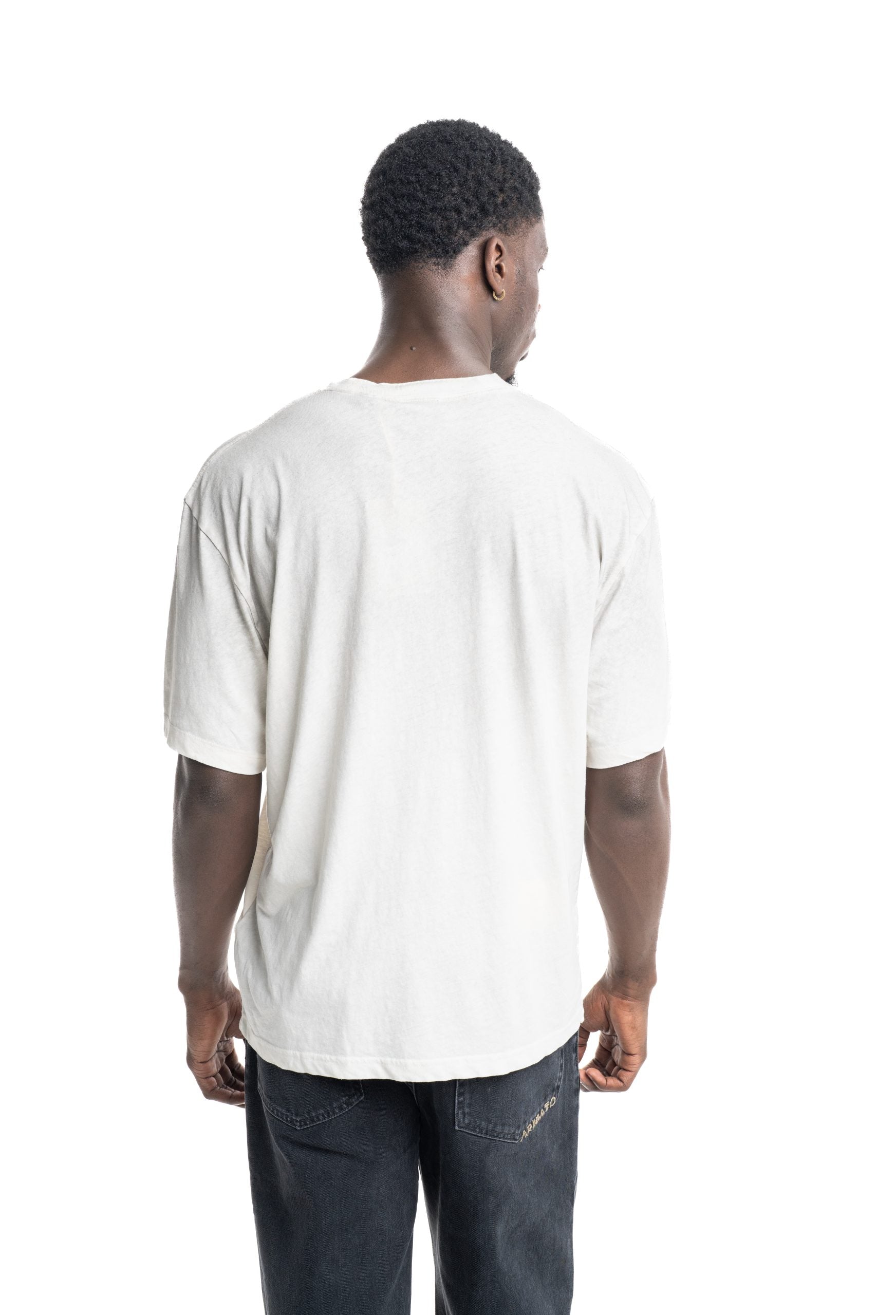 Axel Arigato Men's Distort Light T Shirt White | A3543002-White