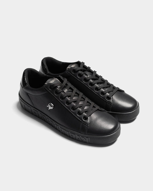(Core) Karl Lagerfeld Men's Kupsole III NFT Pin Lo Lace Black Lthr/Mono | KL95326-00X