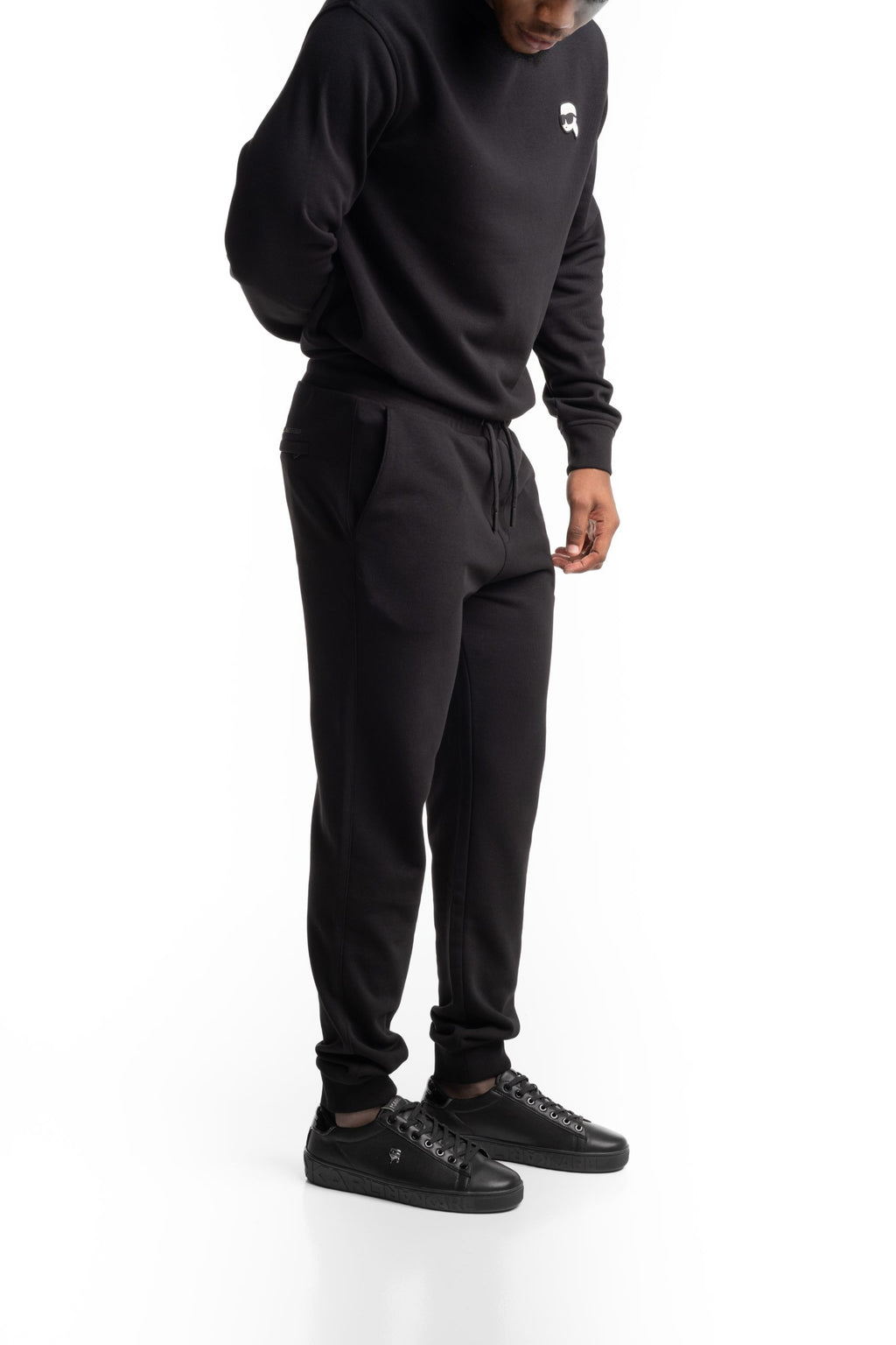 (Core)  Karl Lagerfeld Men's Sweatpants Black | 705713500900-990