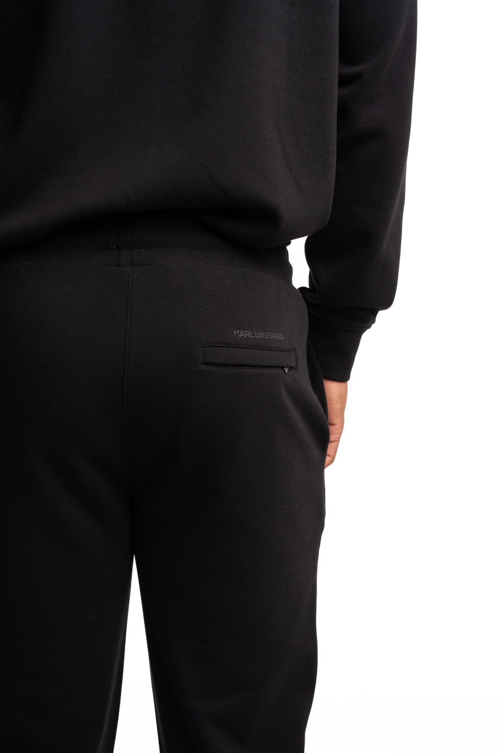 (Core)  Karl Lagerfeld Men's Sweatpants Black | 705713500900-990