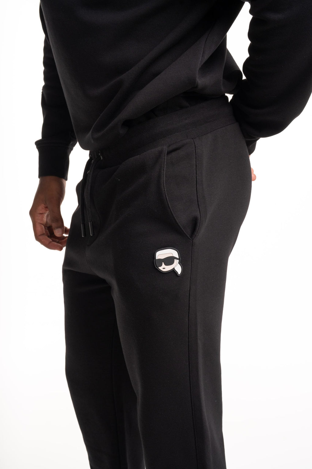 (Core)  Karl Lagerfeld Men's Sweatpants Black | 705713500900-990