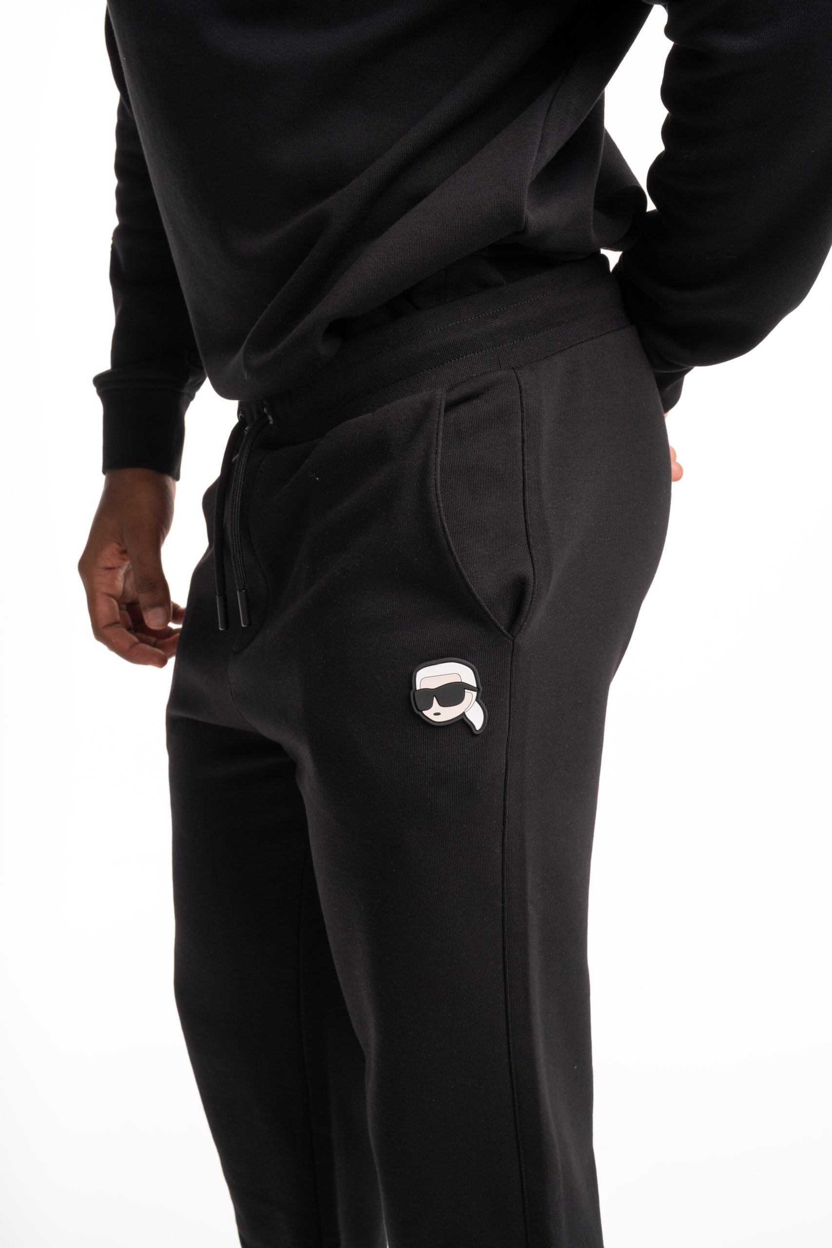 (Core)  Karl Lagerfeld Men's Sweatpants Black | 705713500900-990