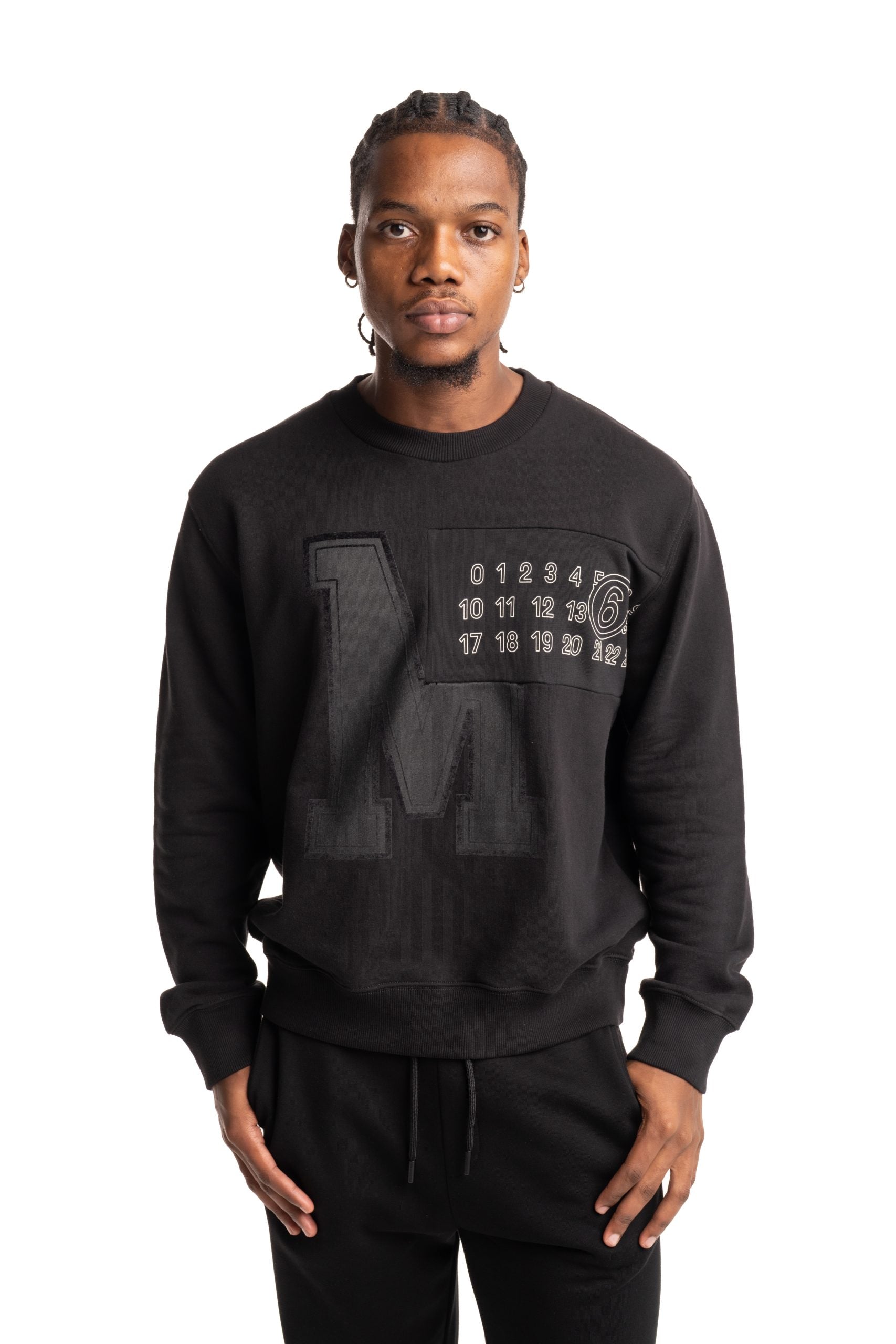 MM6 Maison Margiela Men's Sweatshirt | SH0GU0029-M25014-900