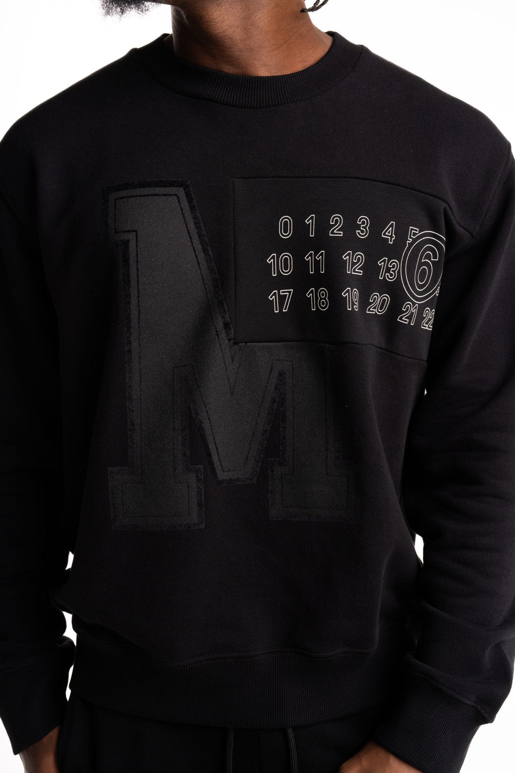 MM6 Maison Margiela Men's Sweatshirt | SH0GU0029-M25014-900