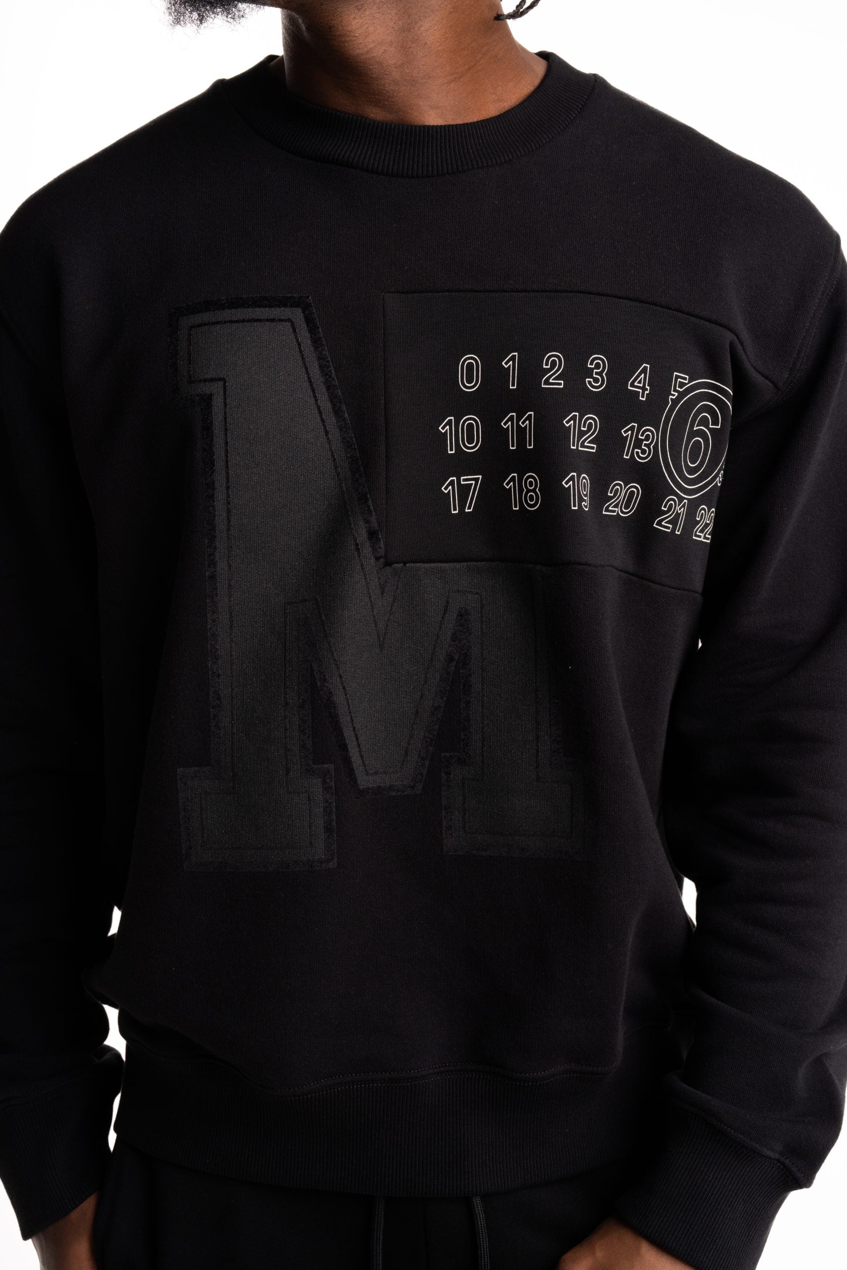 MM6 Maison Margiela Men's Sweatshirt | SH0GU0029-M25014-900