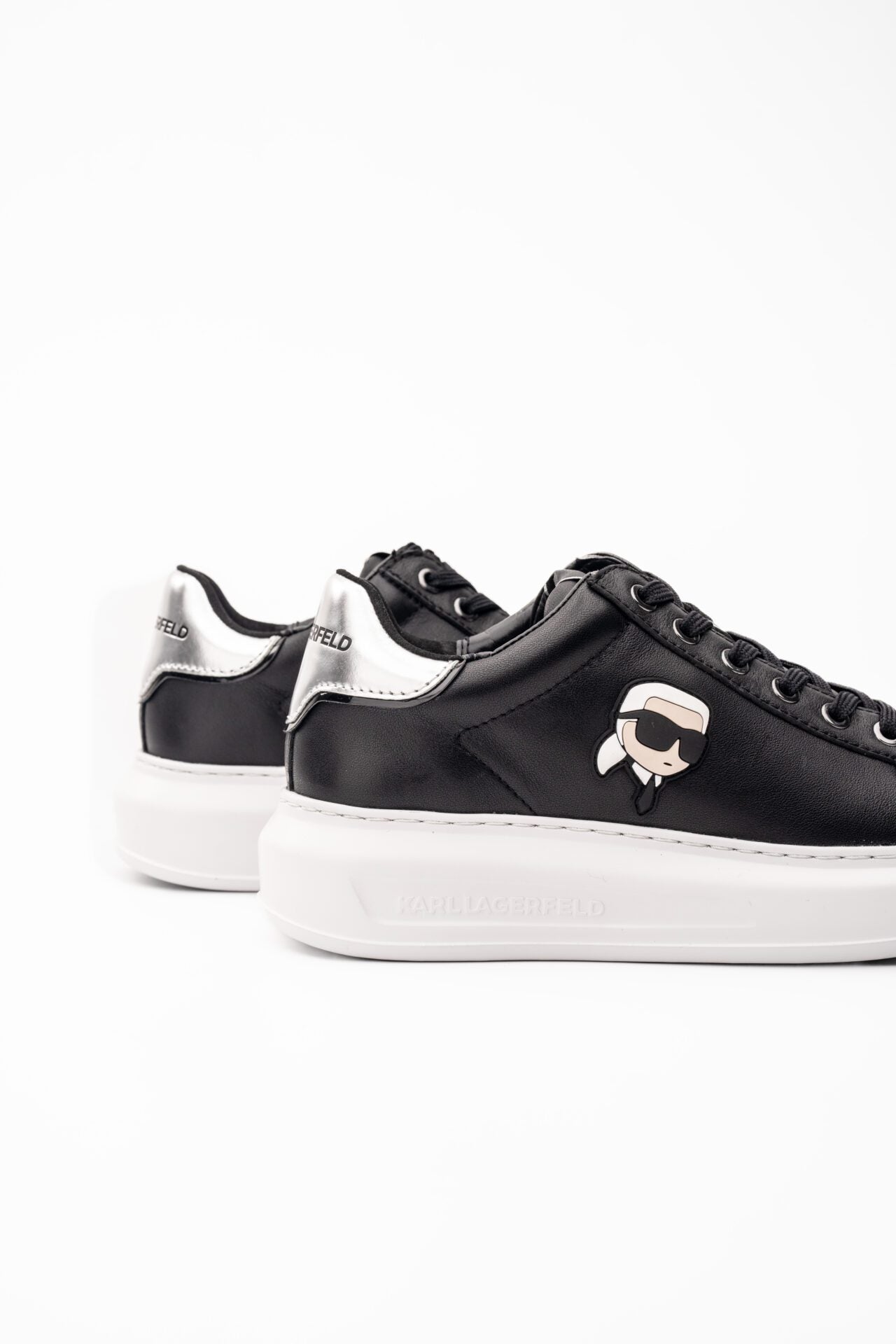(Core) Karl Lagerfeld Ladies Kapri NFT Lo Lace Black Lthr KL62530N 000