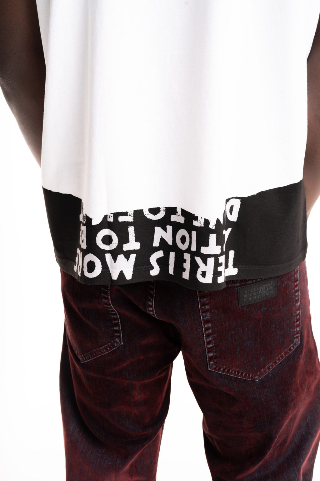 MM6 Men's T Shirt | SH2GC0033-M20048-100