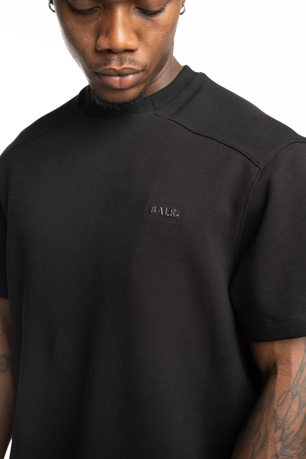 (Core) BALR Men's Q Series T Shirt | B1112.1324-Jet Black
