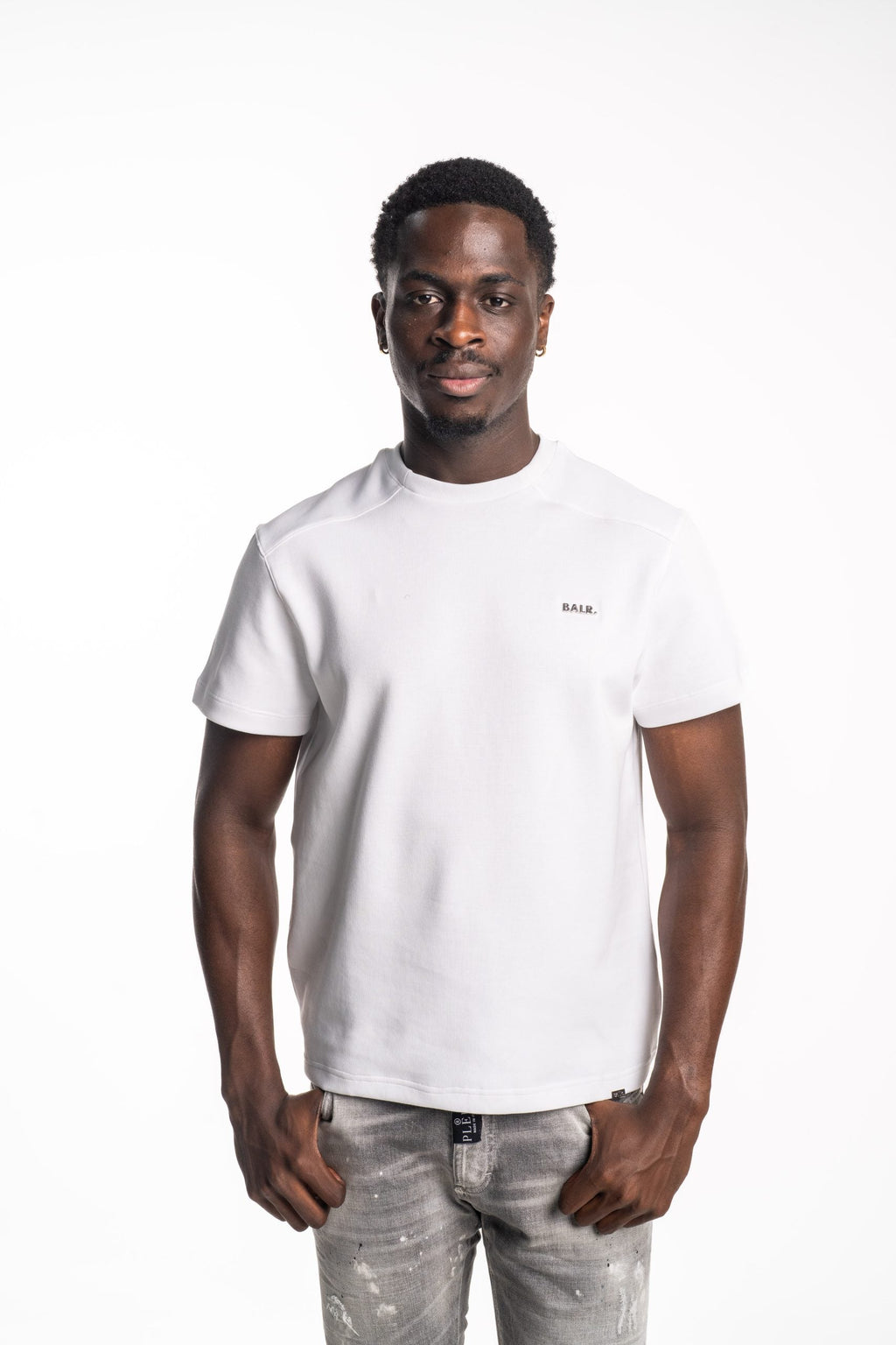 (Core) BALR Men's Q Series T Shirt | B1112.1324-Bright White