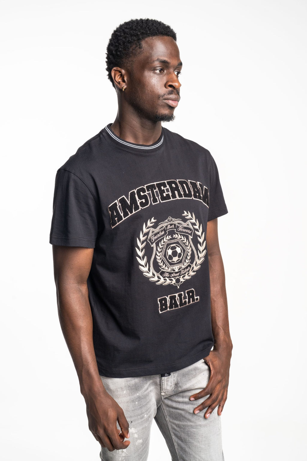 BALR Men's Nostalgia T Shirt | B1112.1335-Jet Black