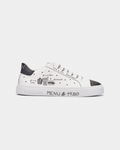 (Core) Hide & Jack Men's Essence Serigrafia Low Top Sneaker Cinema Edition White