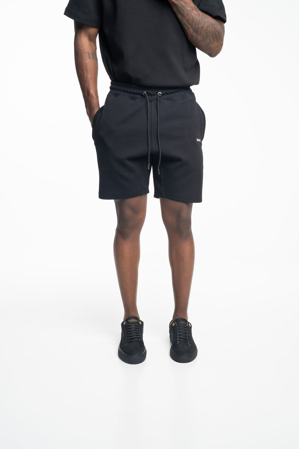 (Core) BALR Men's Q Series Shorts | B1433.1047-Jet Black