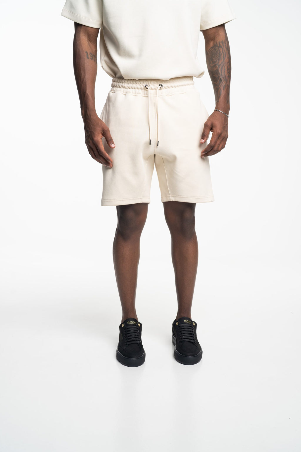 (Core) BALR Men's Q Series Shorts | B1433.1047-White Swan