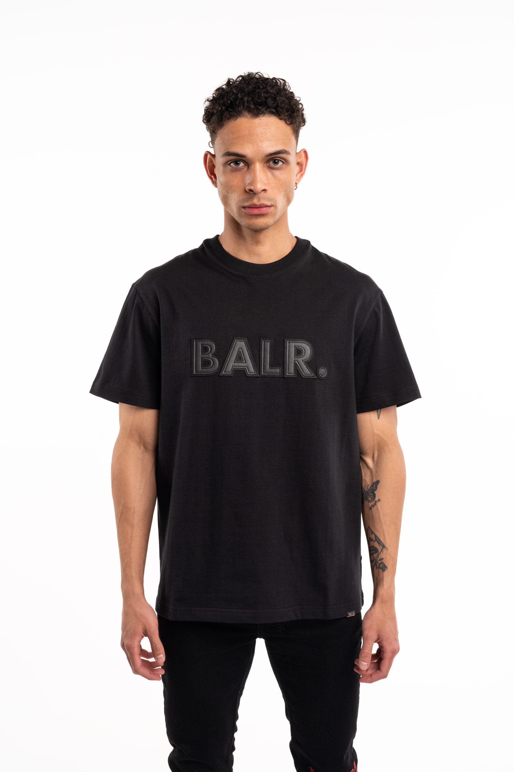 BALR Men's DNA T Shirt | B1112.1361-Jet Black