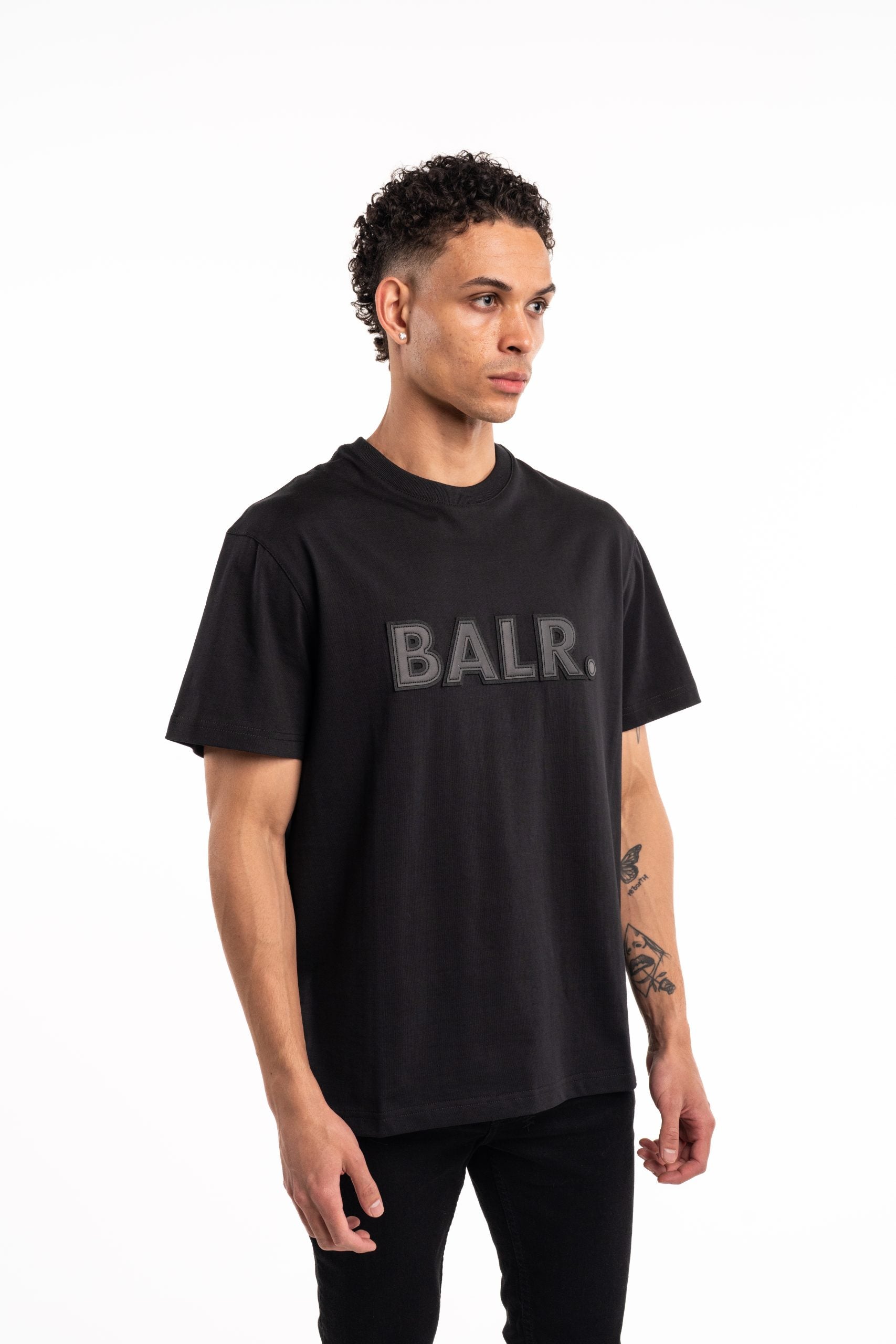 BALR Men's DNA T Shirt | B1112.1361-Jet Black