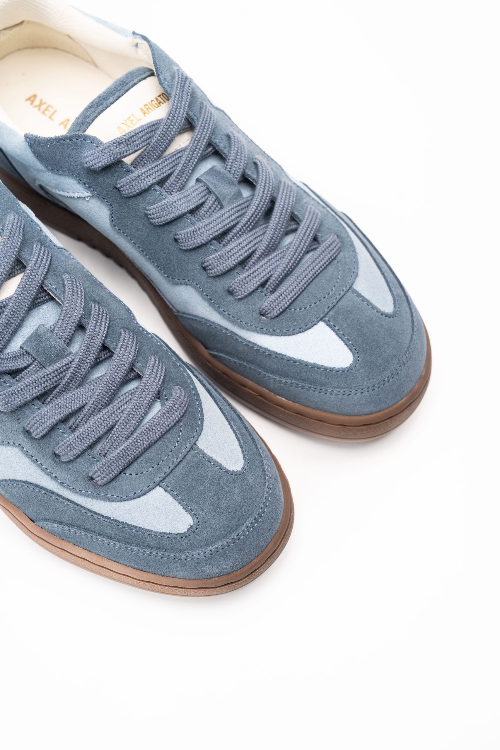 Axel Arigato Ladies Dice T-Toe Sneaker | F3484002-Light Blue/Dark Gum