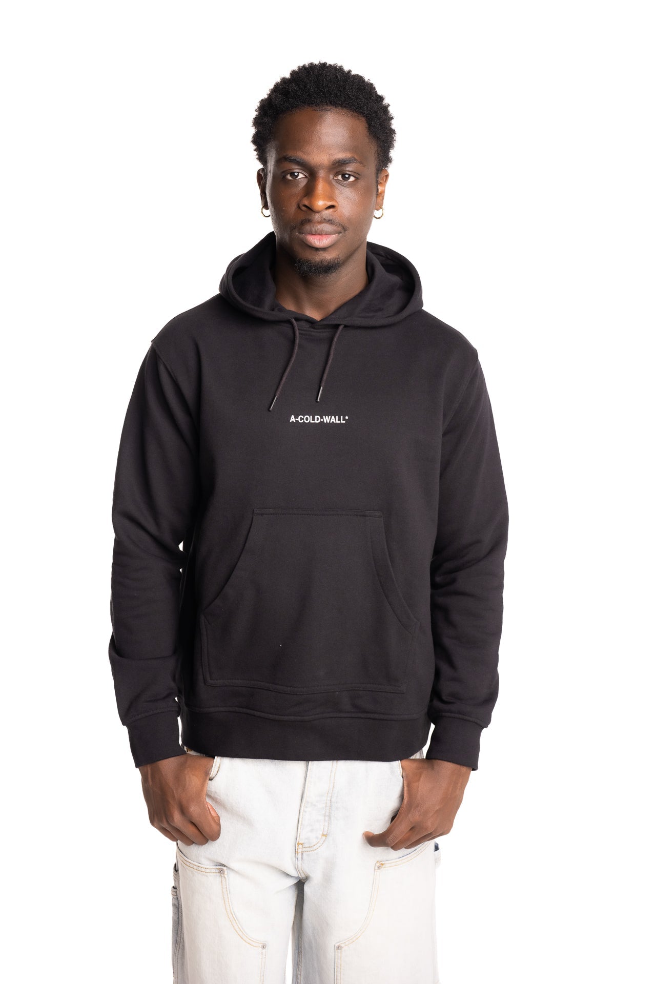 A Cold Wall Men's Carradale Logo Hoodie | ACW102-20010-Black