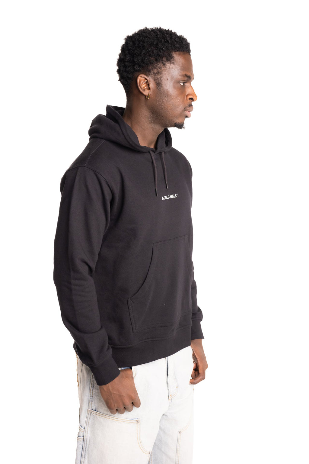 A Cold Wall Men's Carradale Logo Hoodie | ACW102-20010-Black