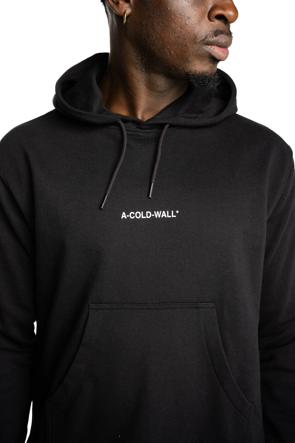 A Cold Wall Men's Carradale Logo Hoodie | ACW102-20010-Black