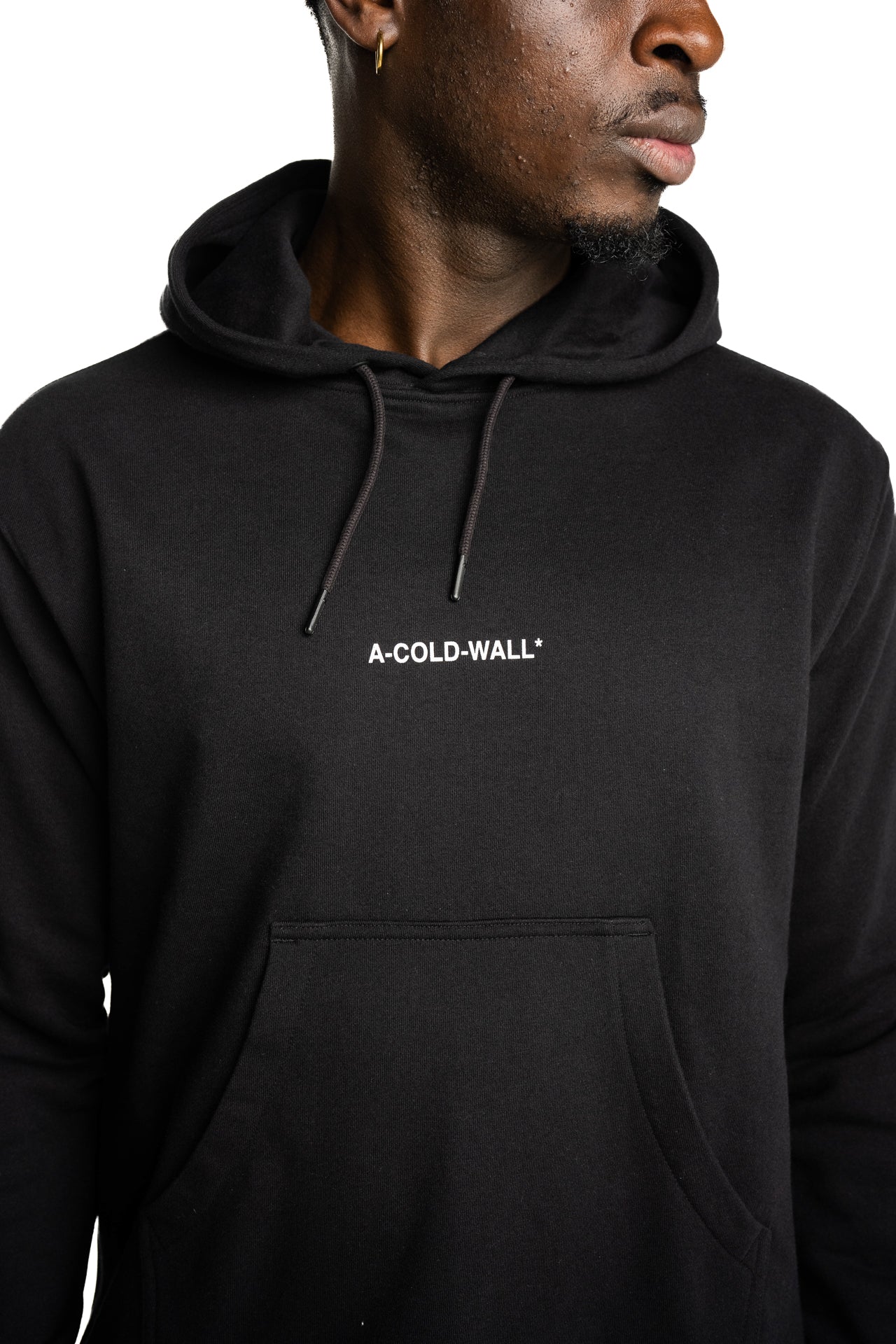 A Cold Wall Men's Carradale Logo Hoodie | ACW102-20010-Black