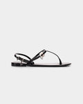 Karl Lagerfeld Ladies Jelly NFT Sling Black Rubber KL80002N V00