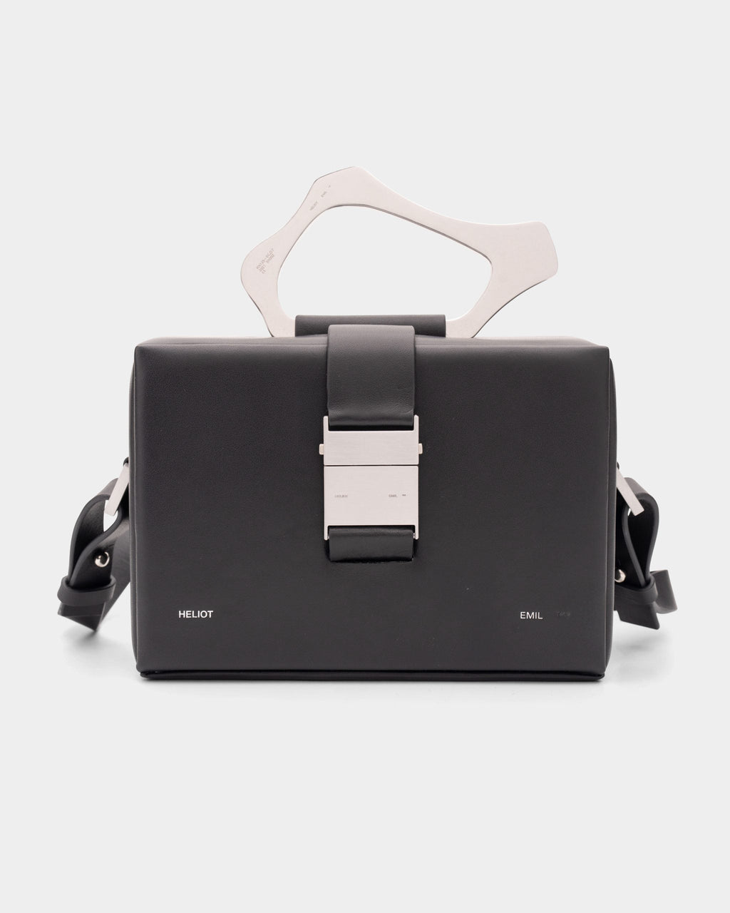 Heliot Emil Men's Solely Box Bag 15041 BLK01
