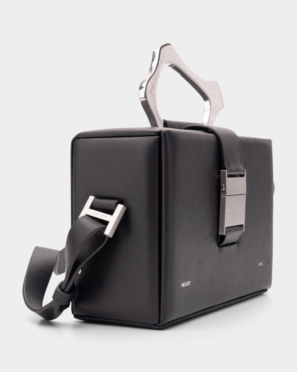 Heliot Emil Men's Solely Box Bag 15041 BLK01