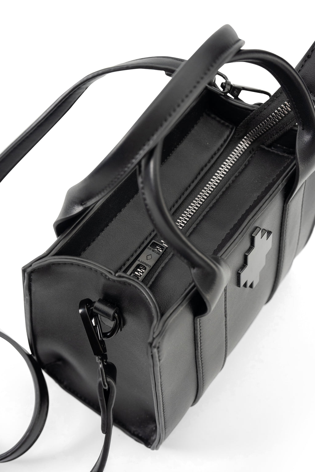 County of Milan Mini Tote Bag Black | COMAS260447