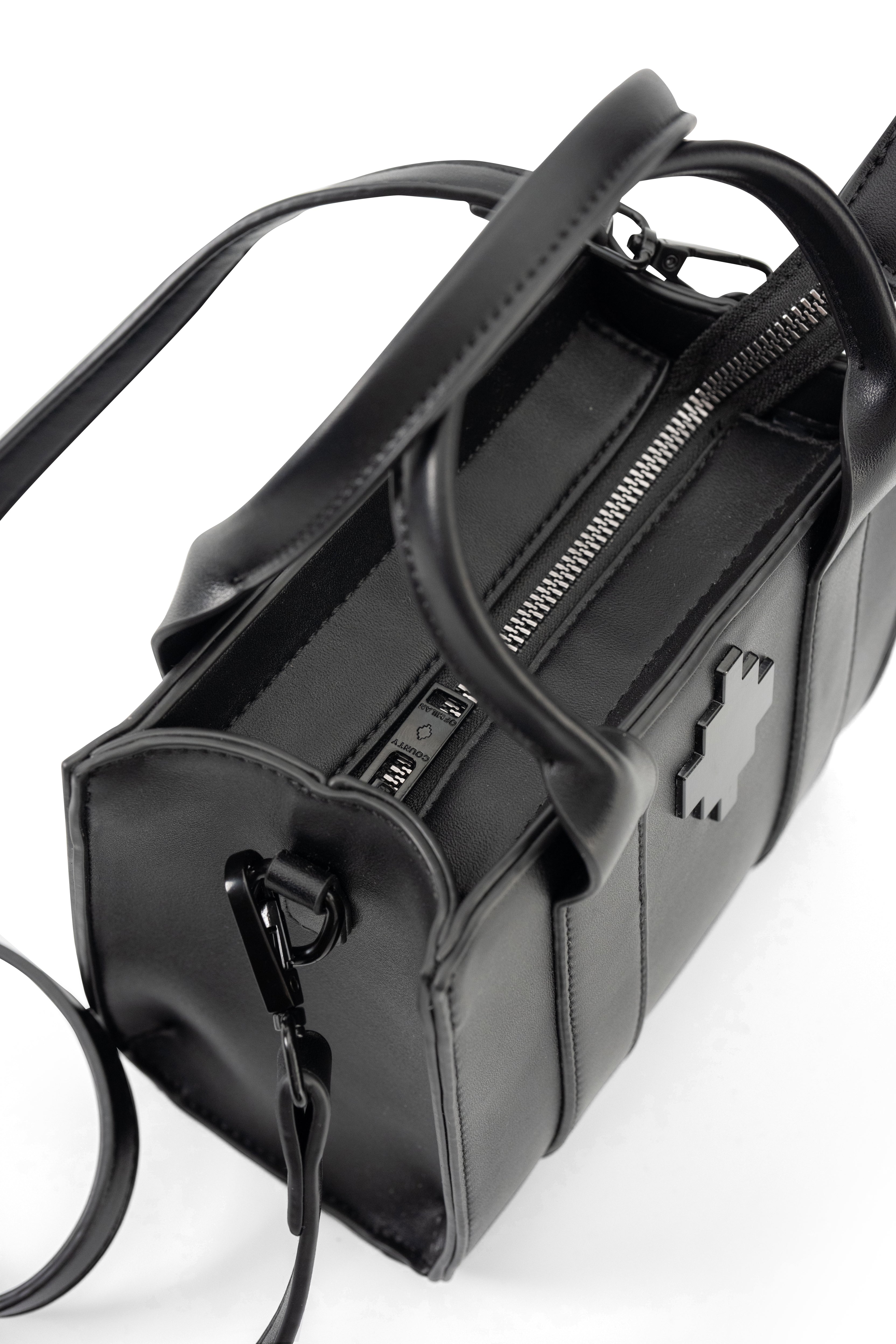 County of Milan Mini Tote Bag Black | COMAS260447