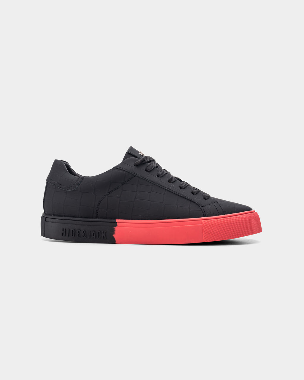 Hide & Jack Men's Low Top Sneaker Essence Idro Nubuck | EIBKL-BLKB-R
