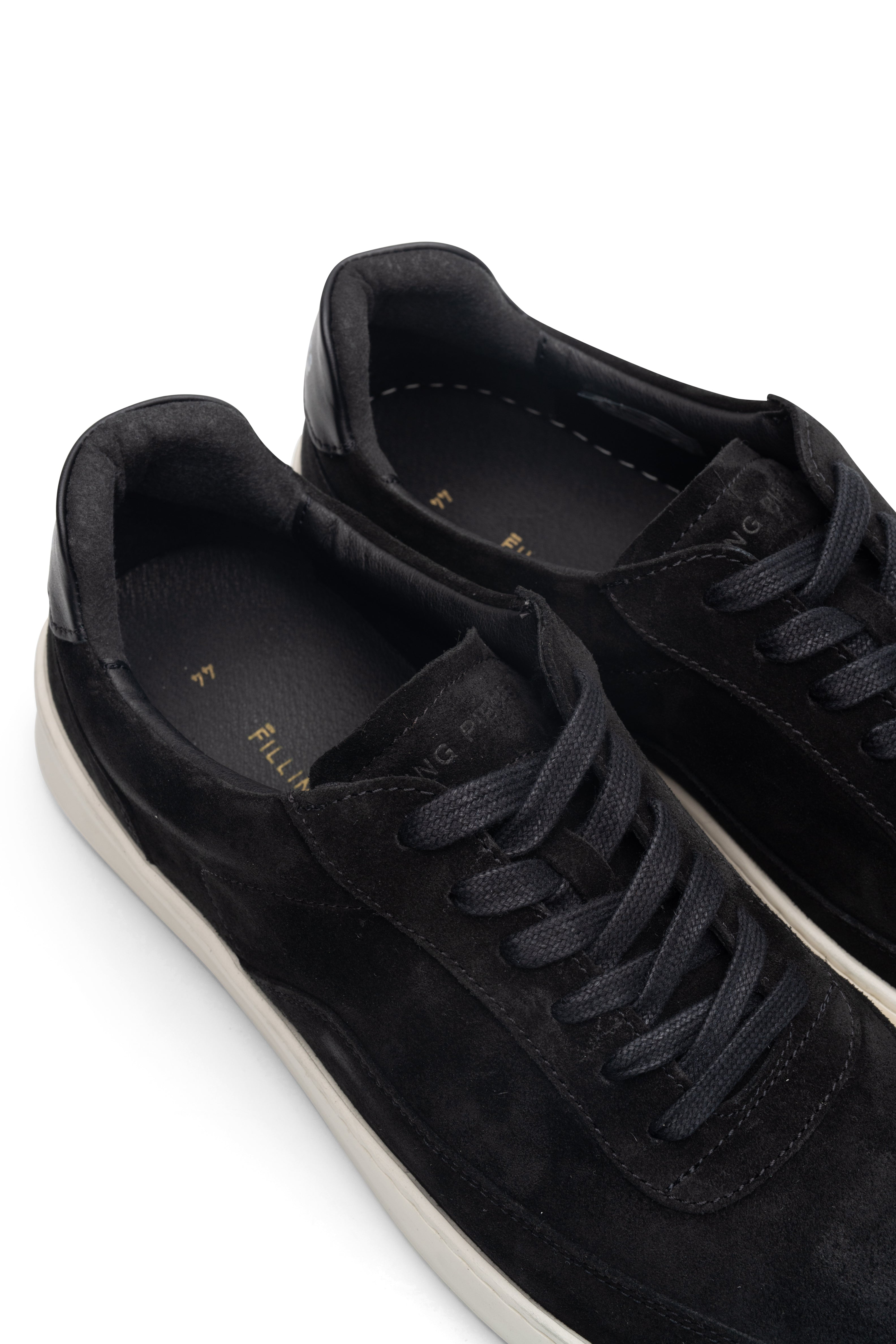 Filling Pieces Men's Mondo Suede Organic Black | 122410301188-130