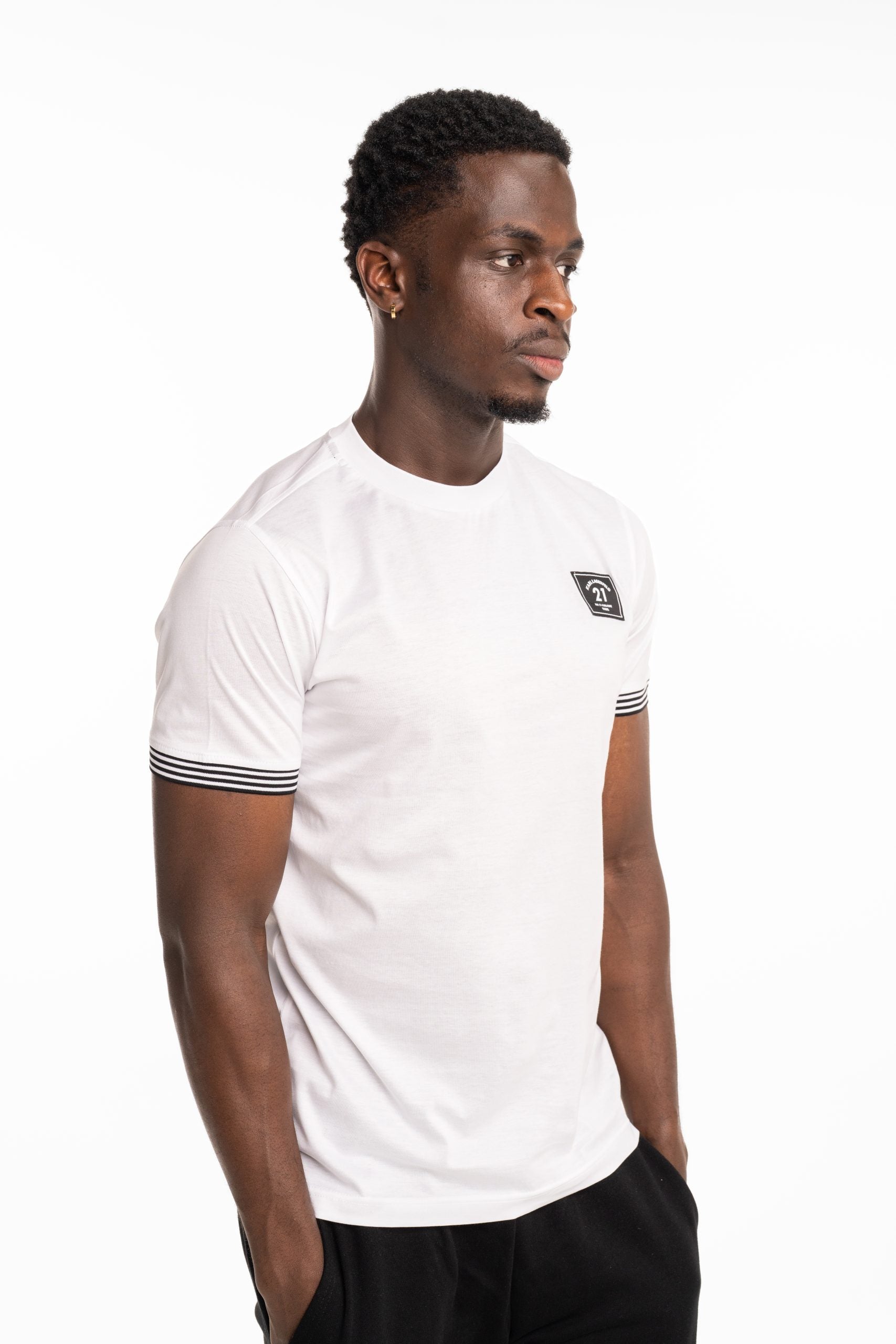 Karl Lagerfeld Men's T Shirt Crewneck White | 75500155320-10