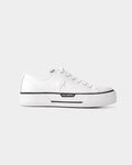 Karl Lagerfeld Men's Kampus Max III NFT Relief Lo Lace White Lthr | KL50470N-011