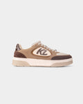Karl Lagerfeld Men's Kourtney Sidetrim Lo Lace Stone Lthr & Suede | KL53026-3TN