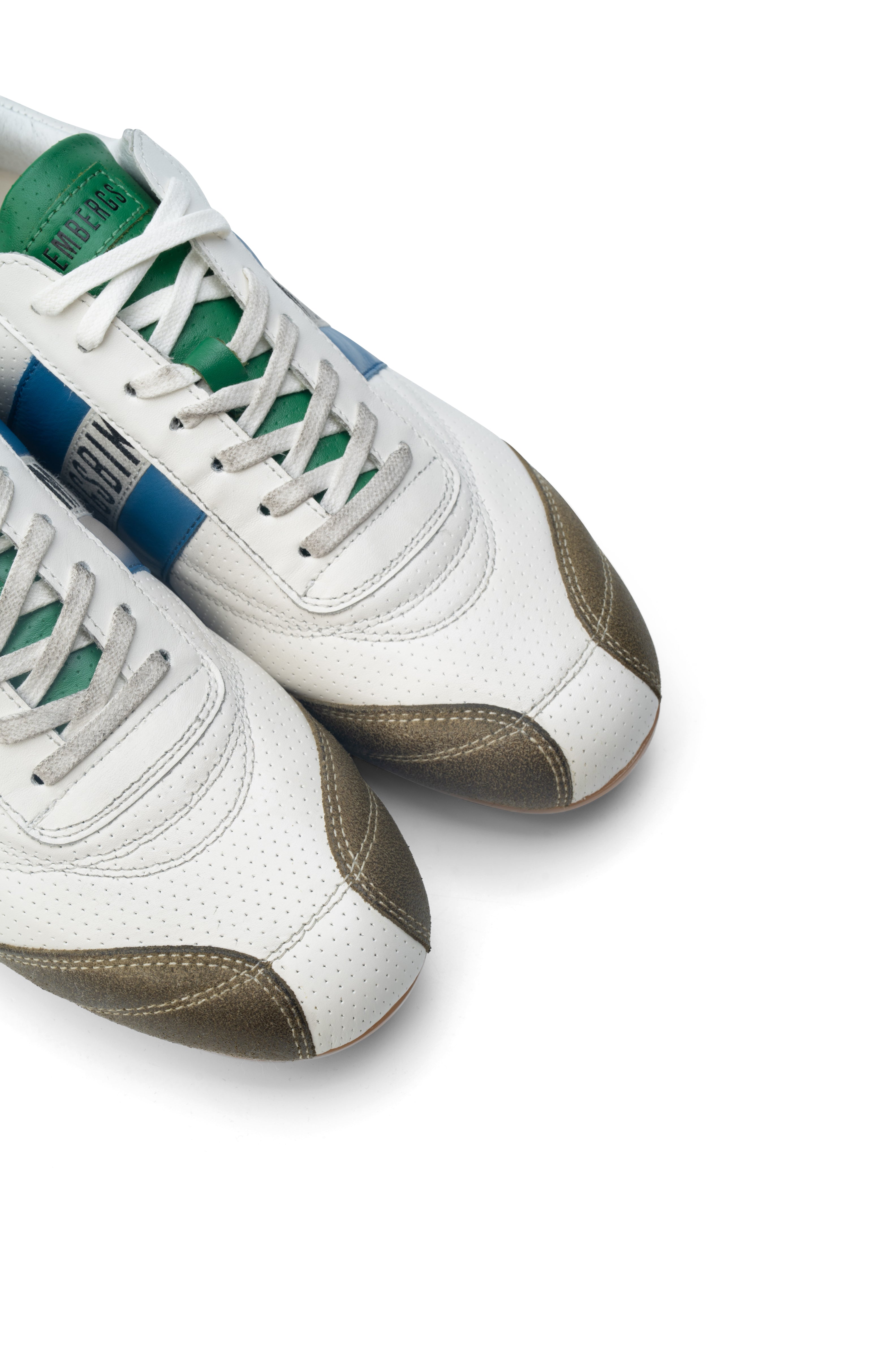 Bikkembergs Men's Shoes Calf White/Bluette | 30510-A