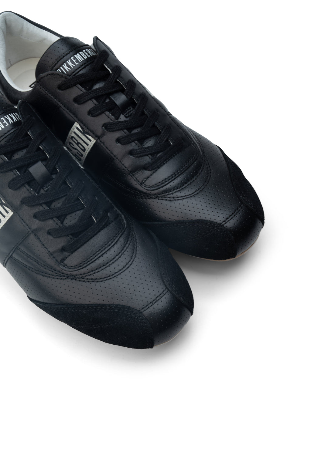 Bikkembergs Men's Shoes Suede Black | 30509-D