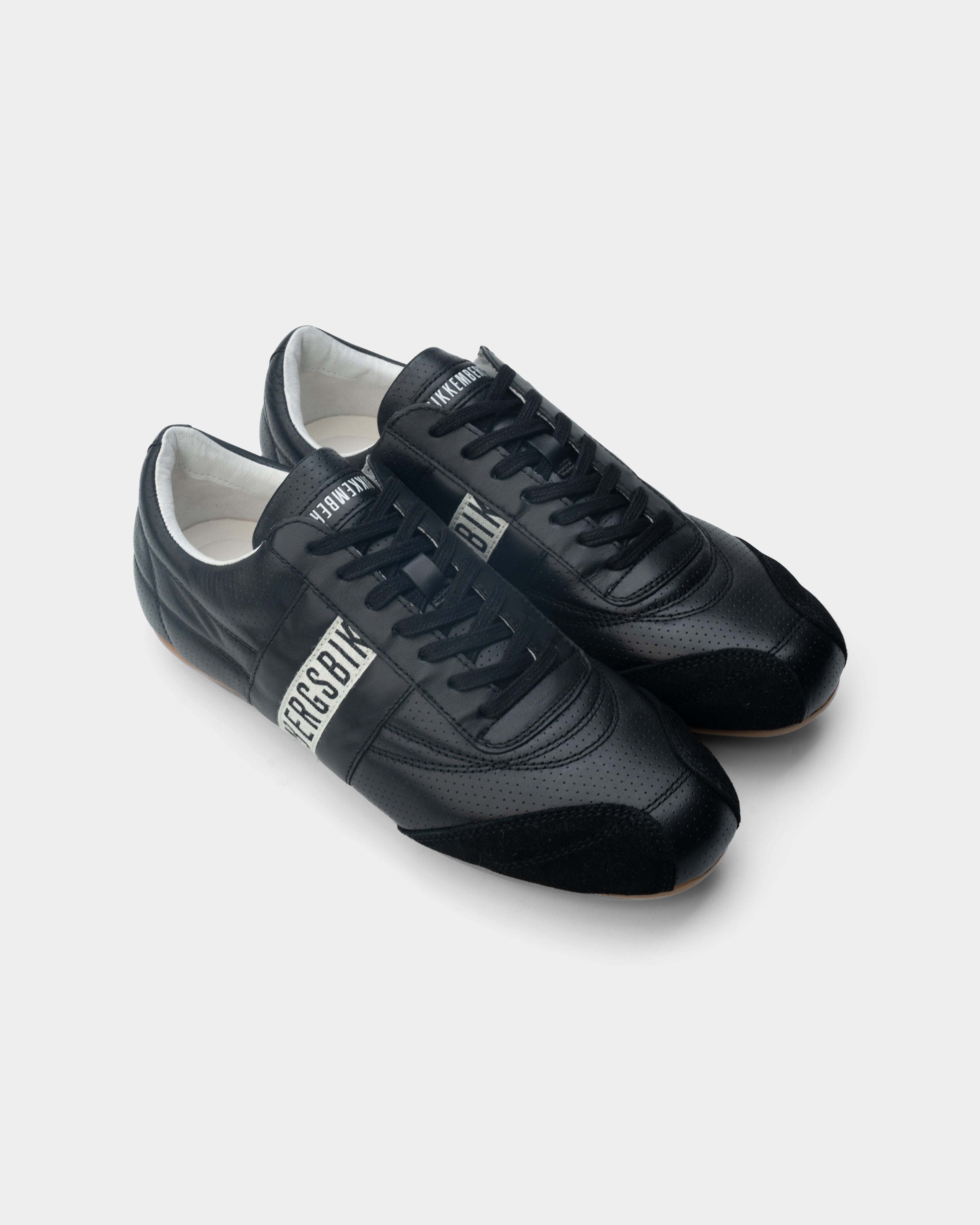 Bikkembergs Men's Shoes Suede Black | 30509-D
