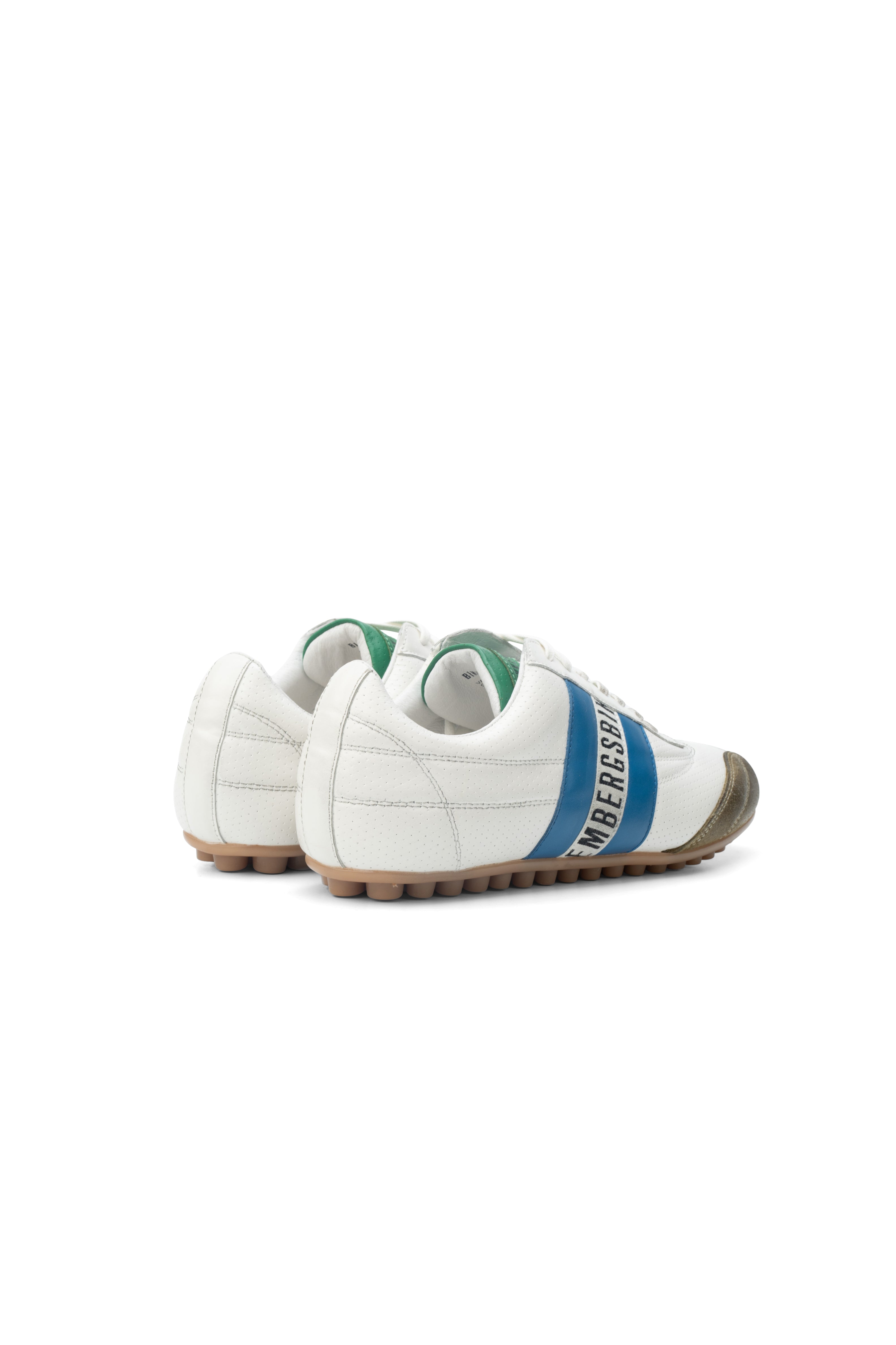 Bikkembergs Men's Shoes Calf White/Bluette | 30510-A