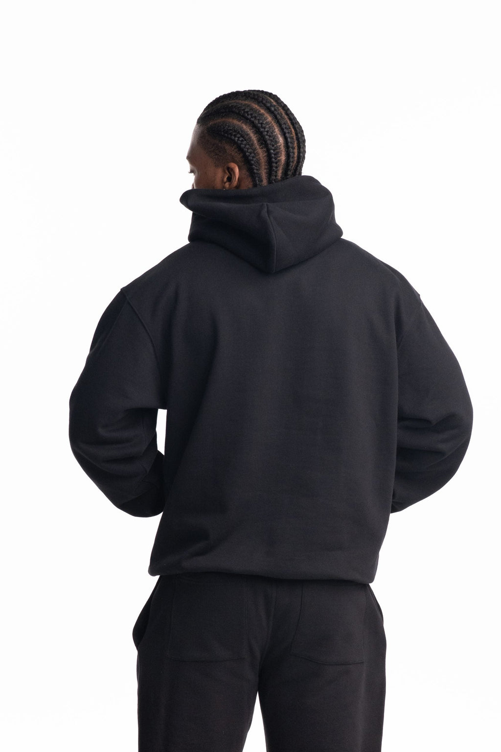 Hydraulics Steel Badge Hoodie Black |