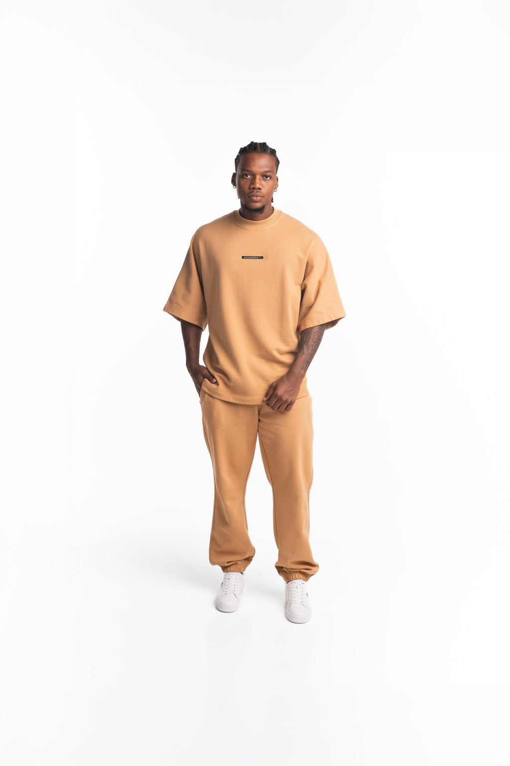 Hydraulics Steel Badge Jogger Tan |
